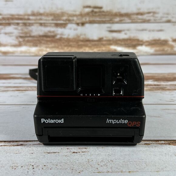 Vintage Polaroid Impulse QPS Instant 600 Plus Film Camera VTG Retro